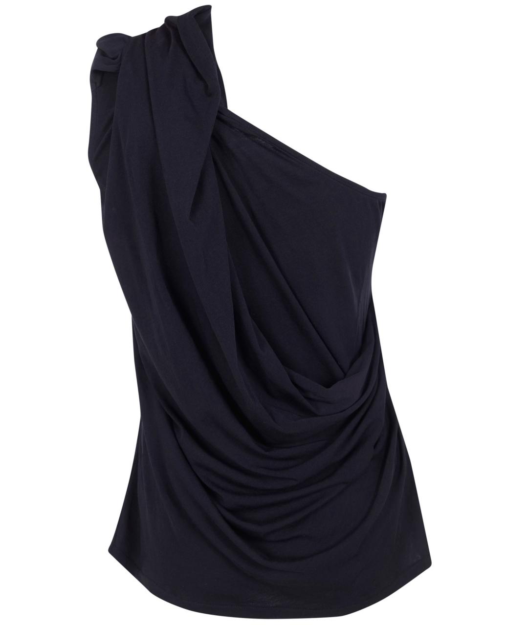 entire studios Черная хлопковая майка, фото 2