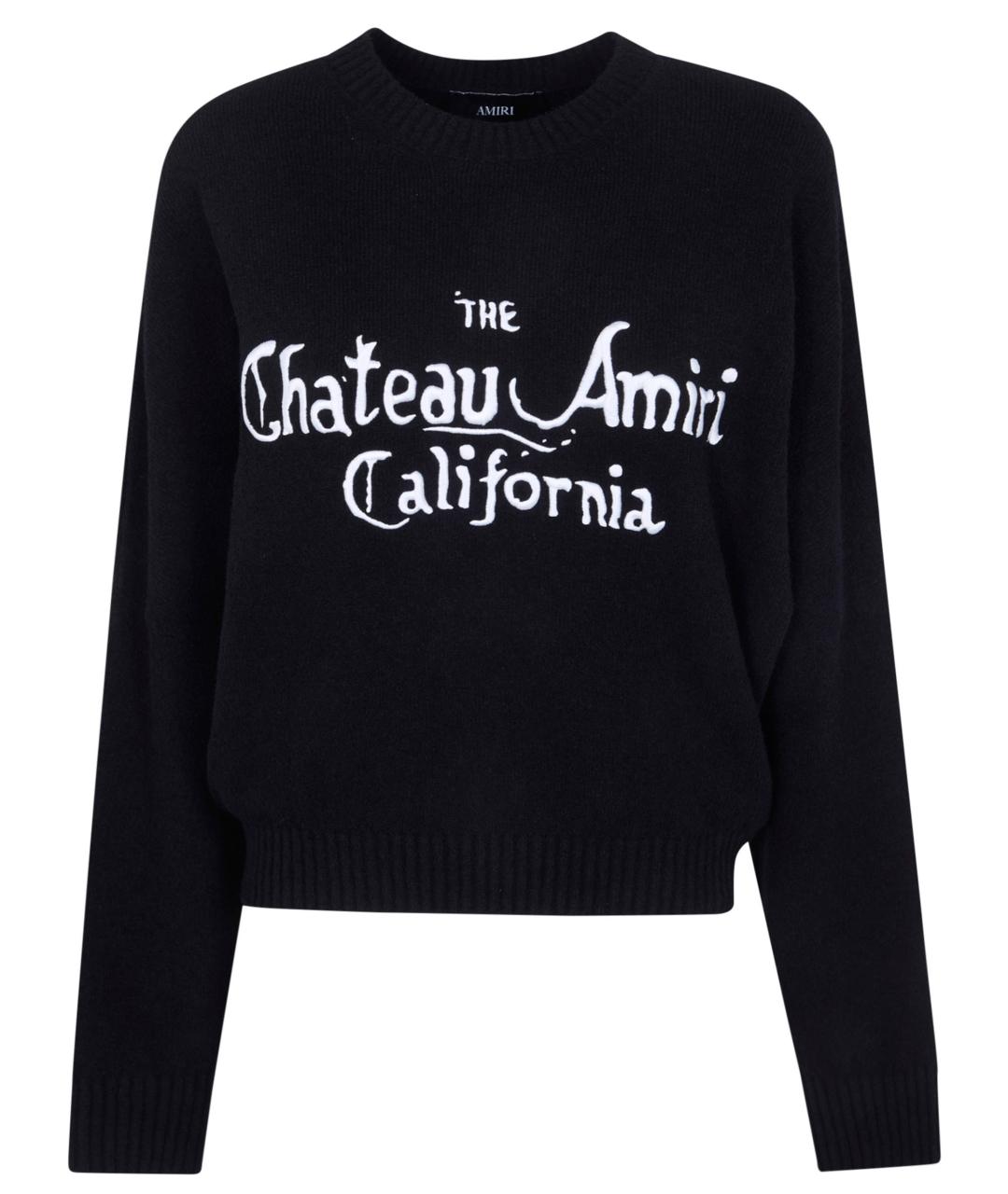 AMIRI Черный хлопковый джемпер / свитер, фото 3