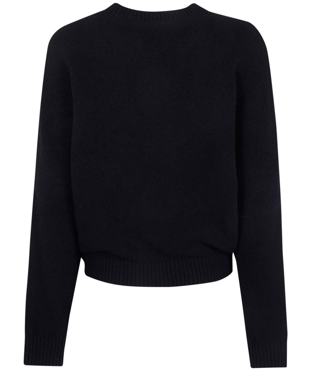 AMIRI Черный хлопковый джемпер / свитер, фото 4