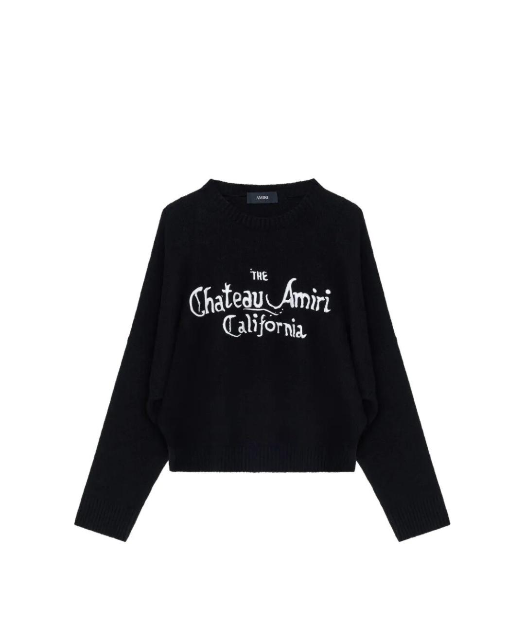 AMIRI Черный хлопковый джемпер / свитер, фото 1
