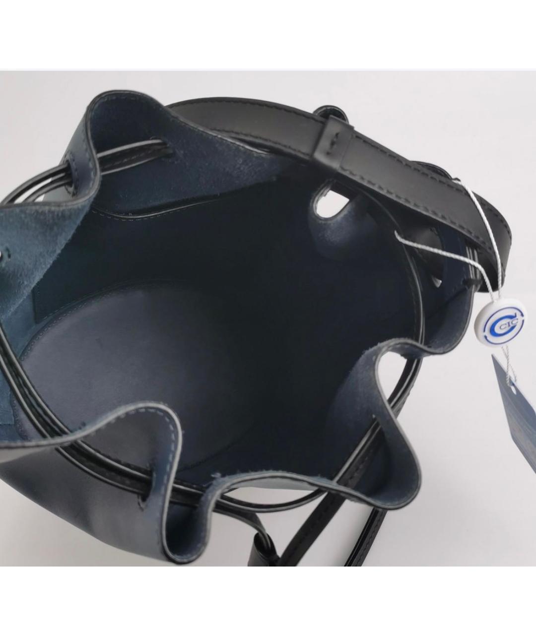 LOEWE Синяя кожаная сумка через плечо, фото 4