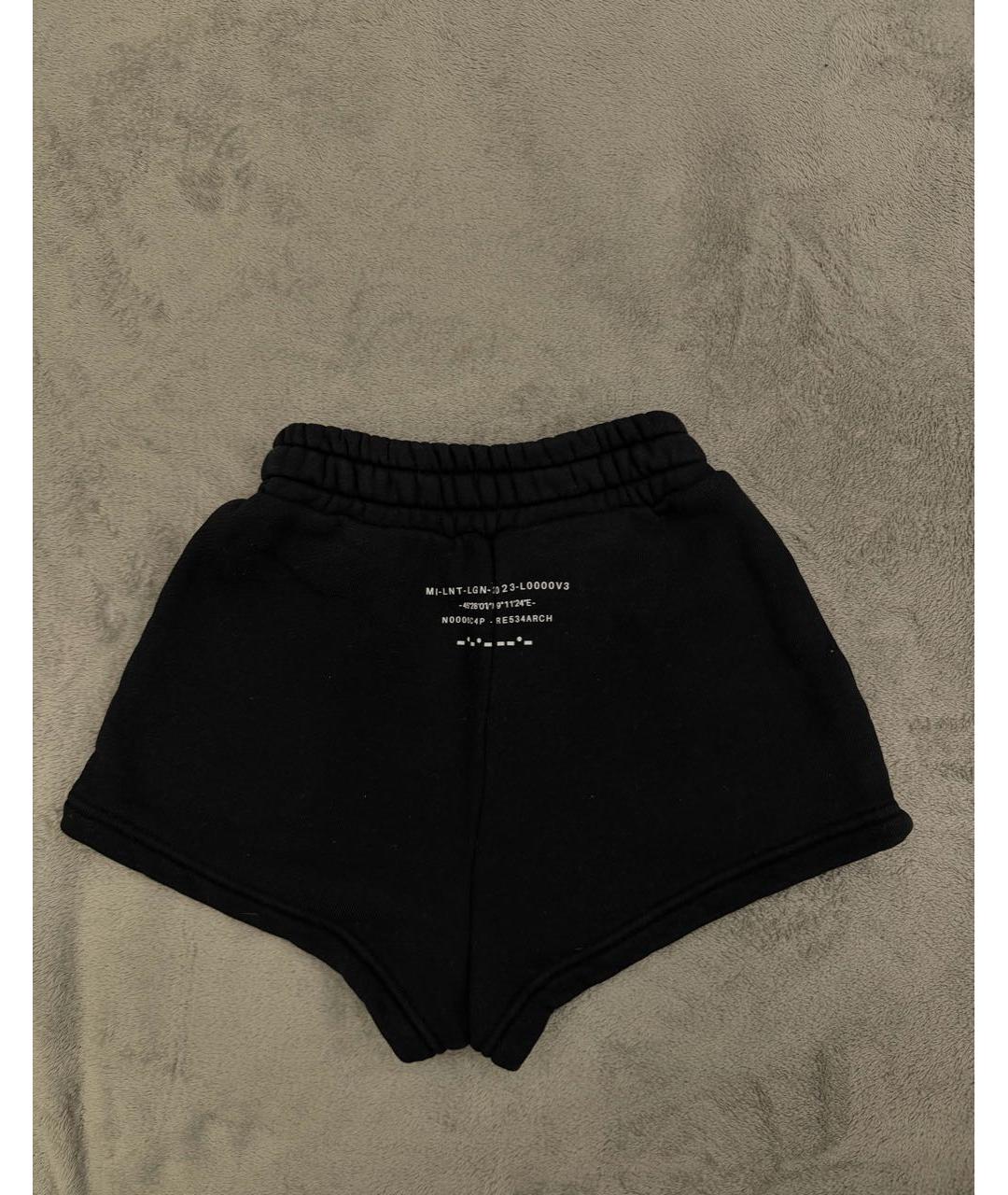 DOLCE&GABBANA Черные вискозные шорты, фото 2