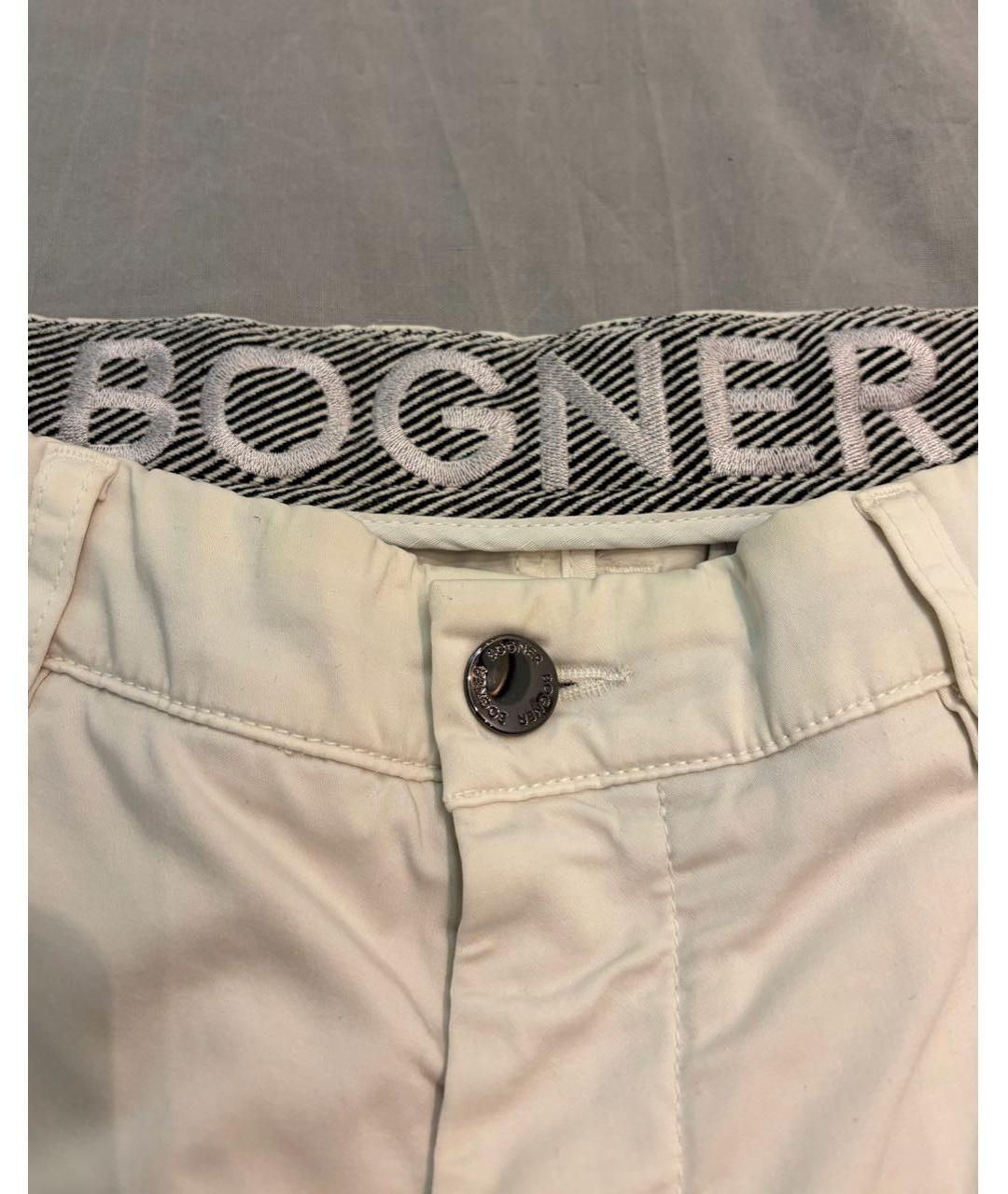 BOGNER Бежевые хлопковые шорты, фото 3