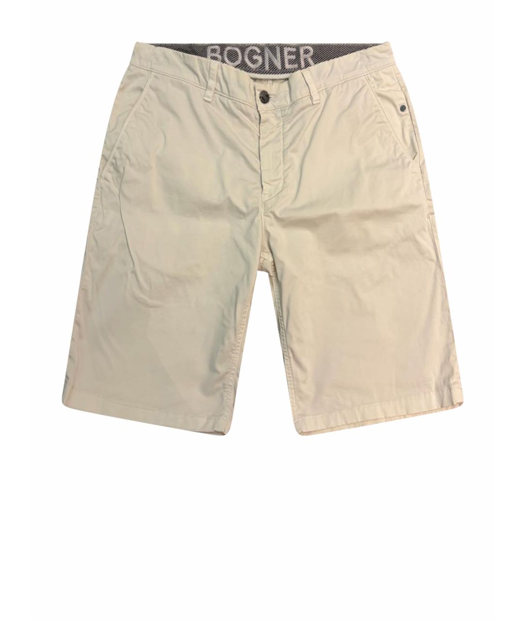 BOGNER Бежевые хлопковые шорты, фото 1