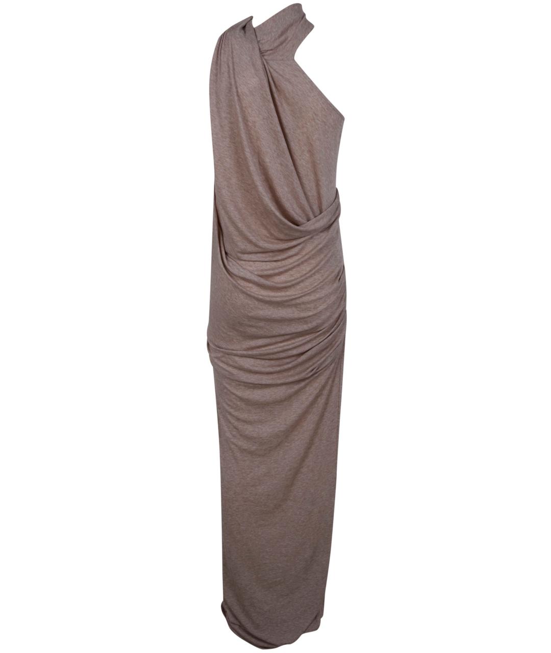 entire studios Бежевое шерстяное повседневное платье, фото 2