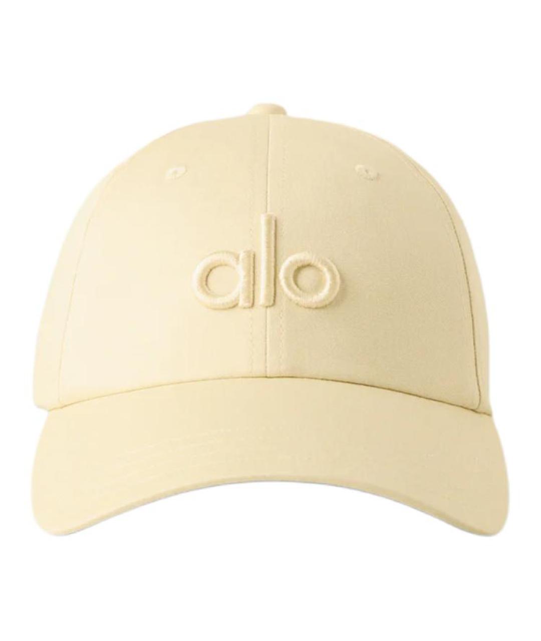 ALO YOGA Желтая кепка, фото 2