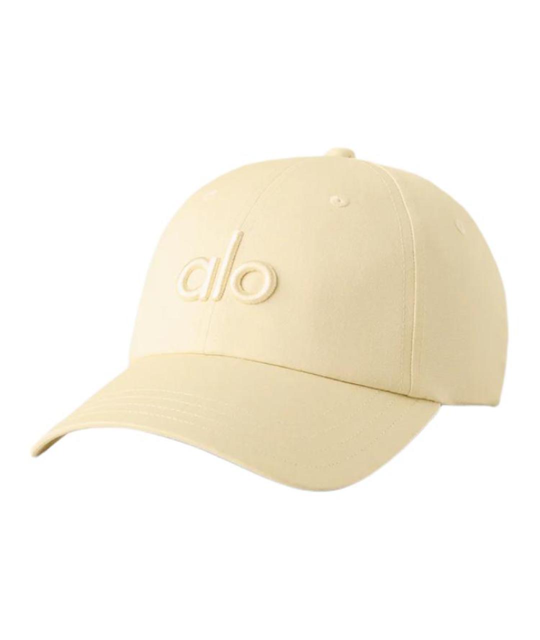 ALO YOGA Желтая кепка, фото 1