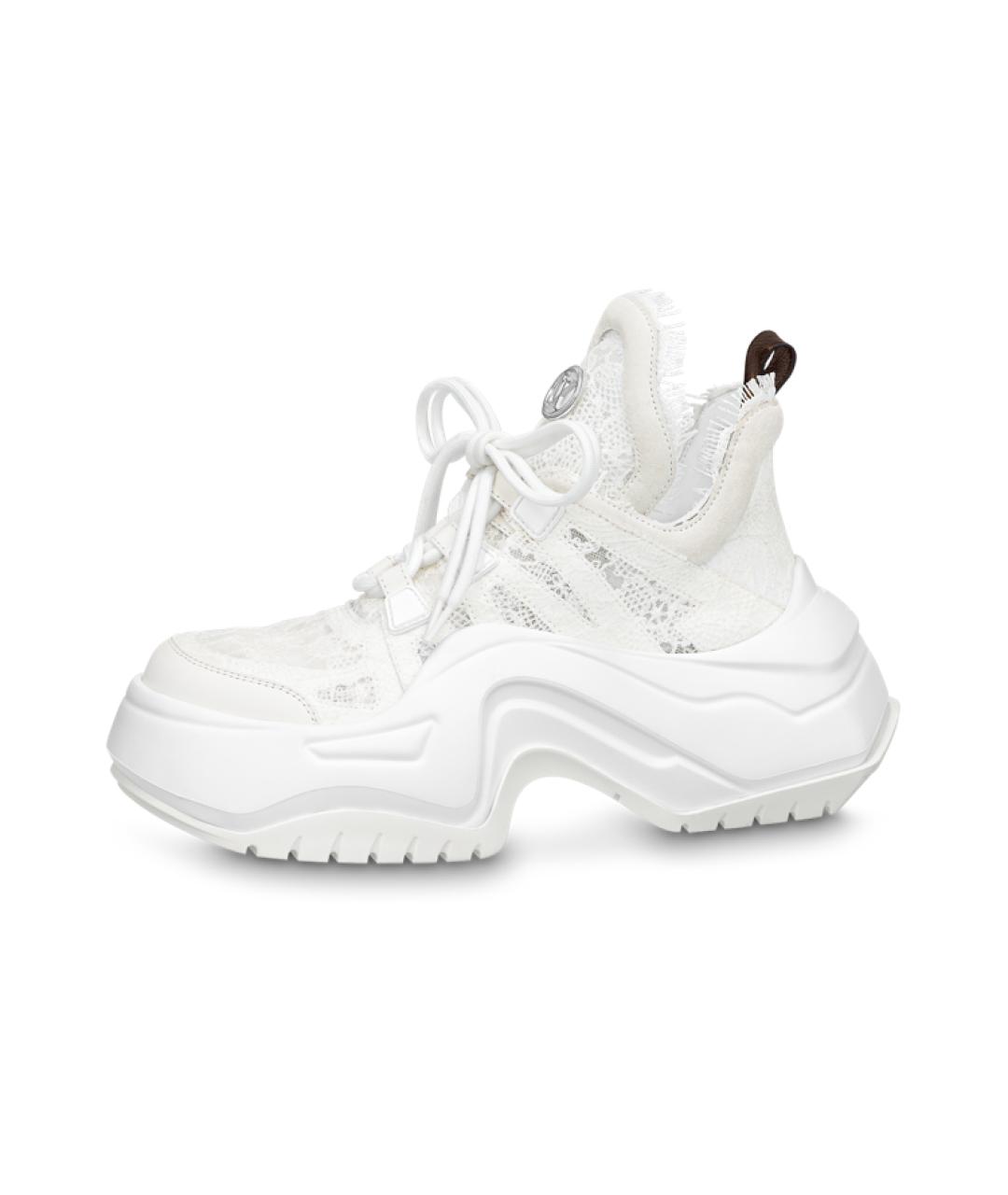 LOUIS VUITTON Белые кроссовки, фото 5