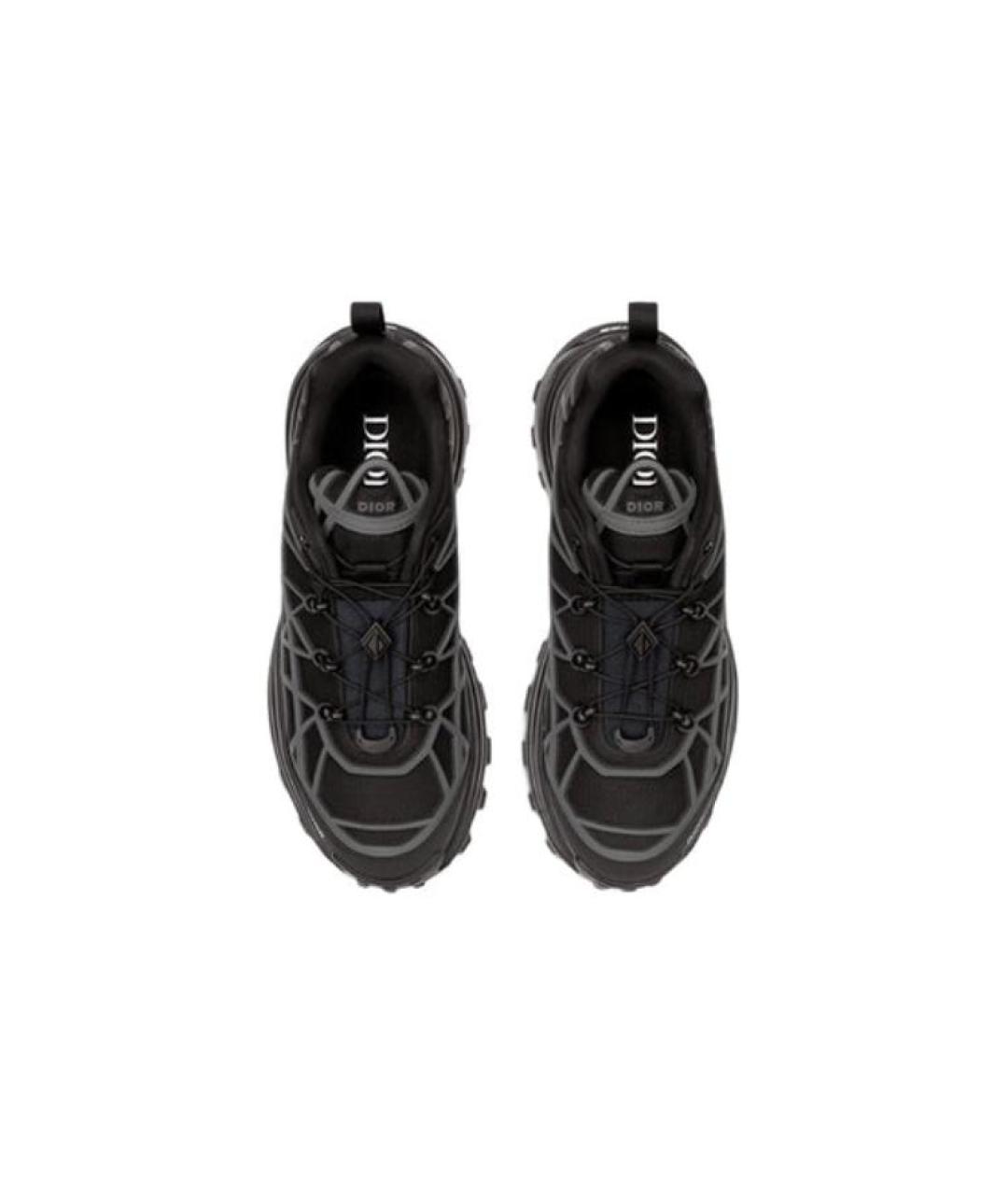 CHRISTIAN DIOR Черные низкие кроссовки / кеды, фото 4