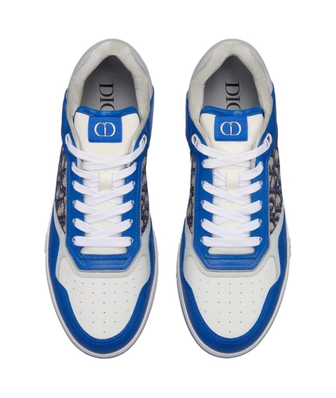 CHRISTIAN DIOR Синие низкие кроссовки / кеды, фото 4