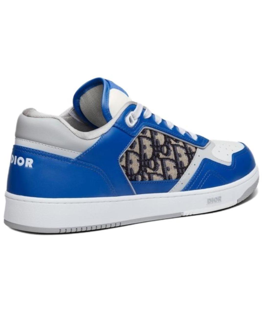 CHRISTIAN DIOR Синие низкие кроссовки / кеды, фото 5