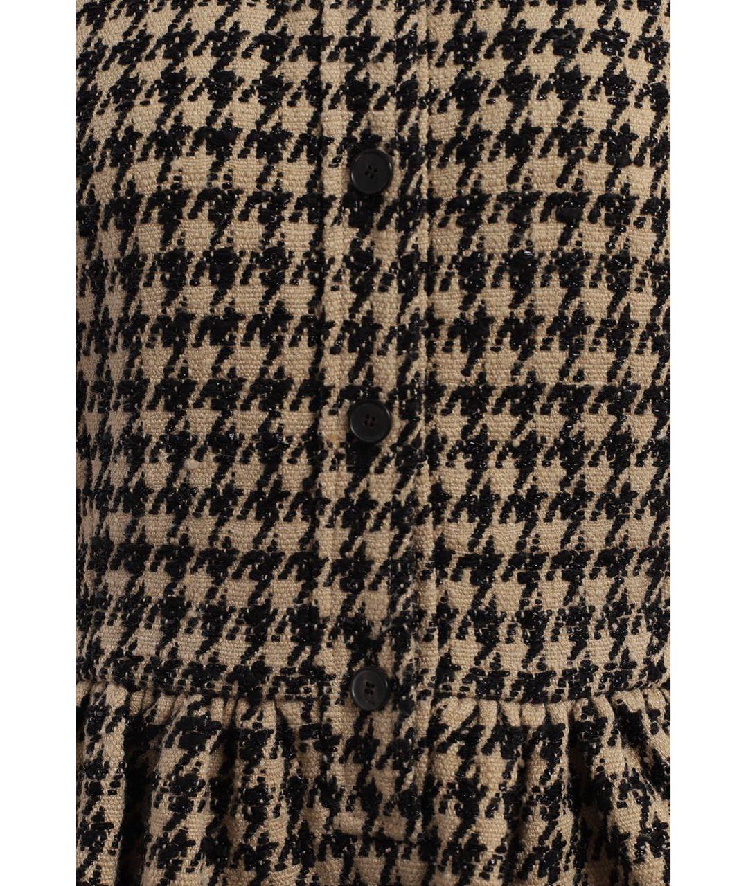 CHRISTIAN DIOR Коричневое повседневное платье, фото 3