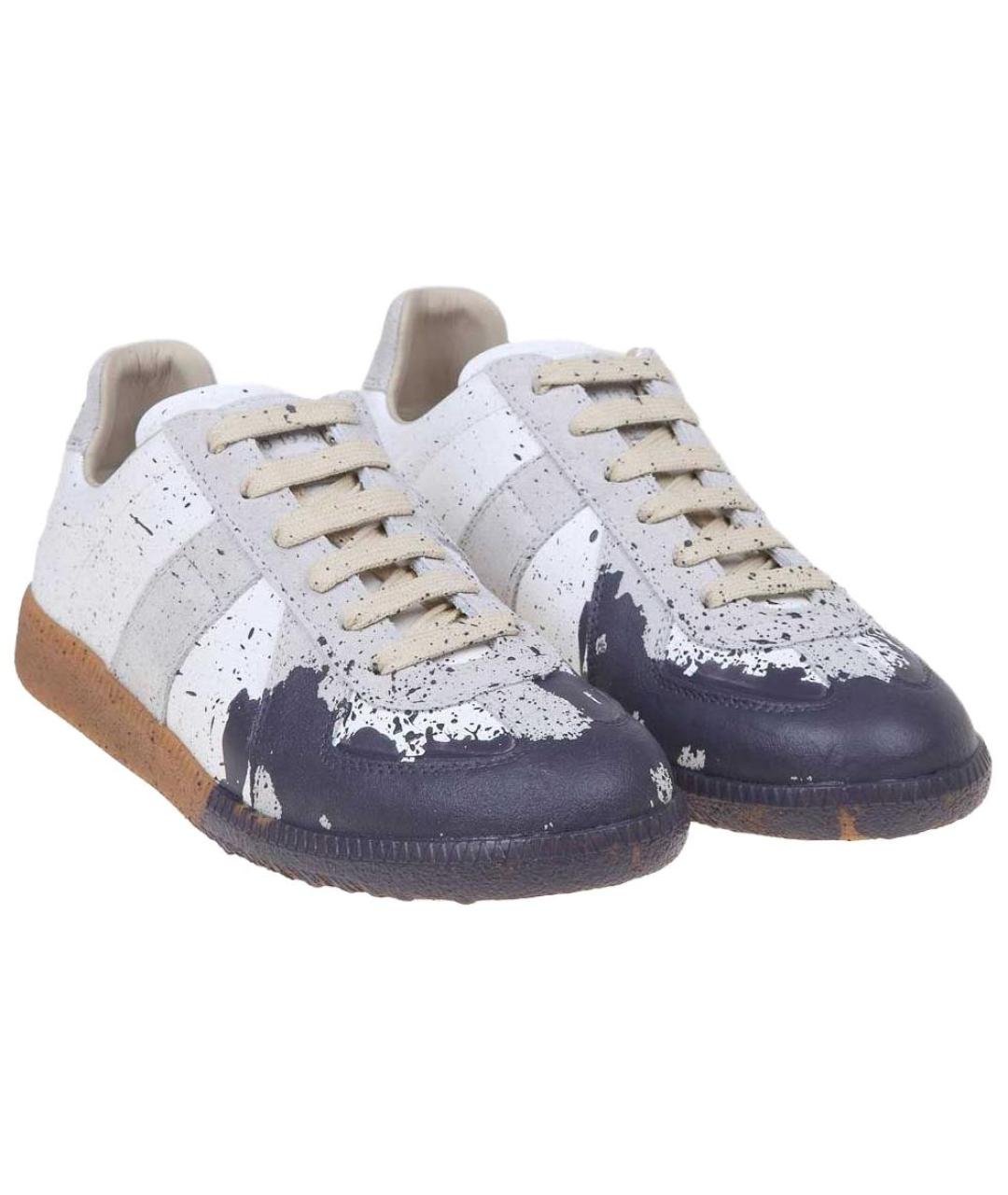 MAISON MARGIELA Белые кеды, фото 3