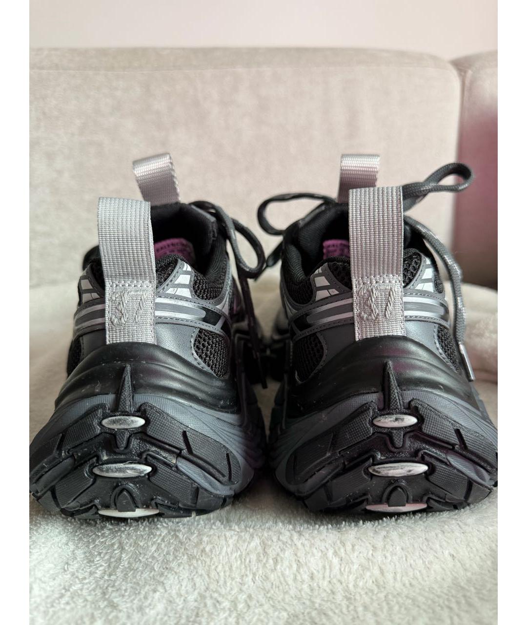 BALENCIAGA Серые текстильные кроссовки, фото 4