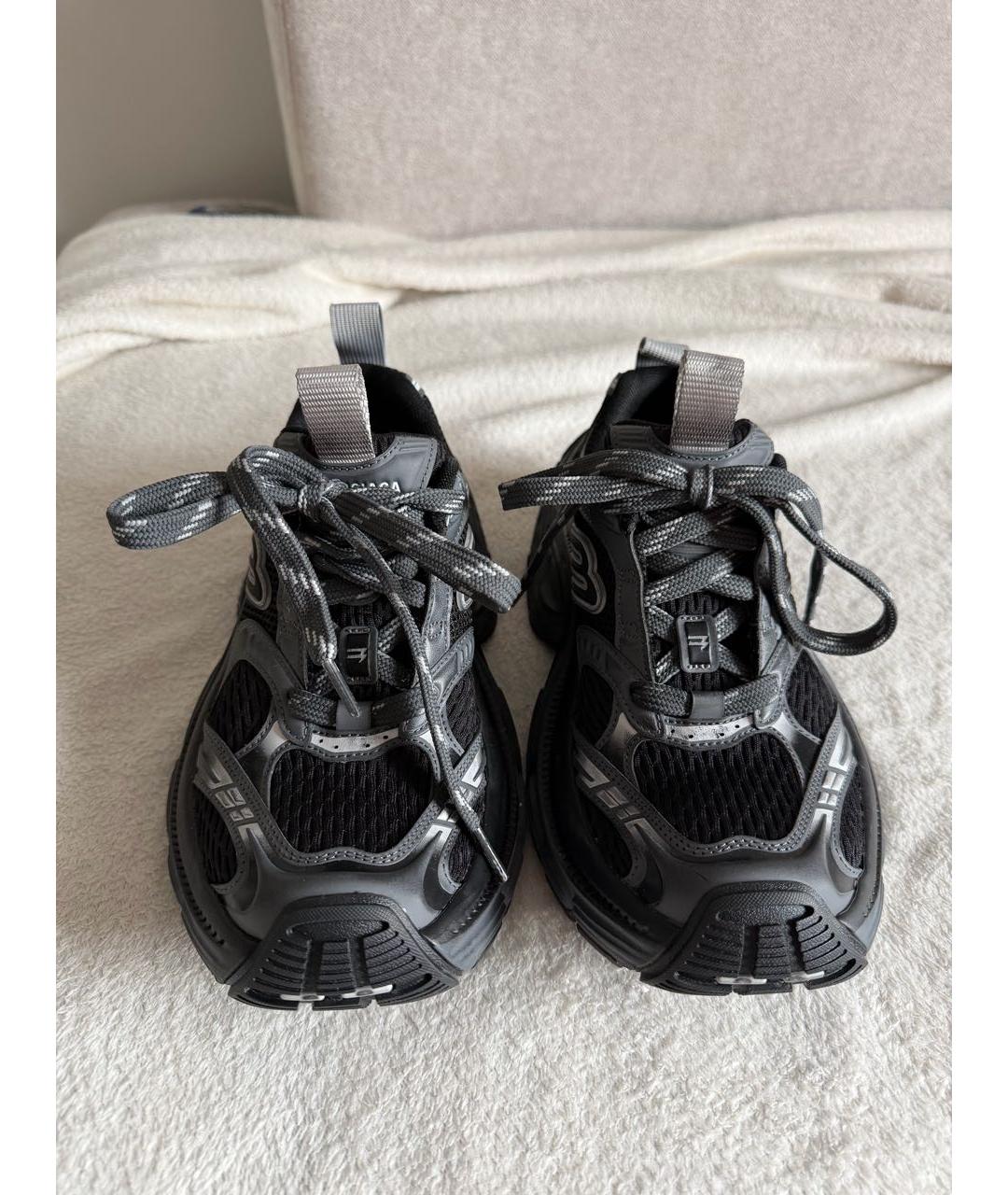 BALENCIAGA Серые текстильные кроссовки, фото 2