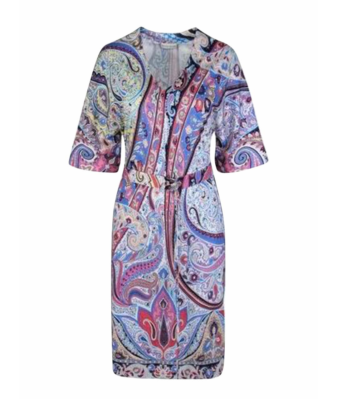 ETRO Мульти хлопковое повседневное платье, фото 1