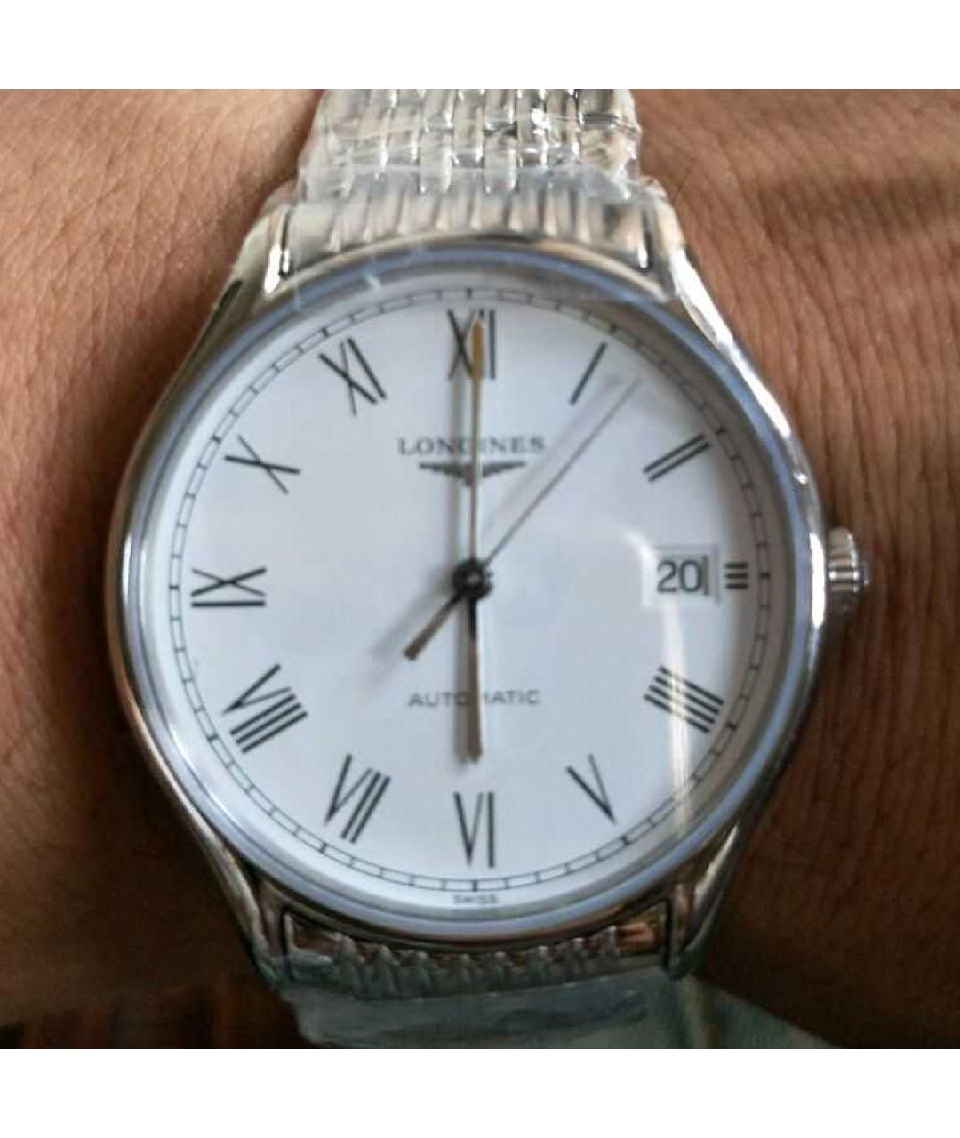 LONGINES Серебряные часы, фото 2