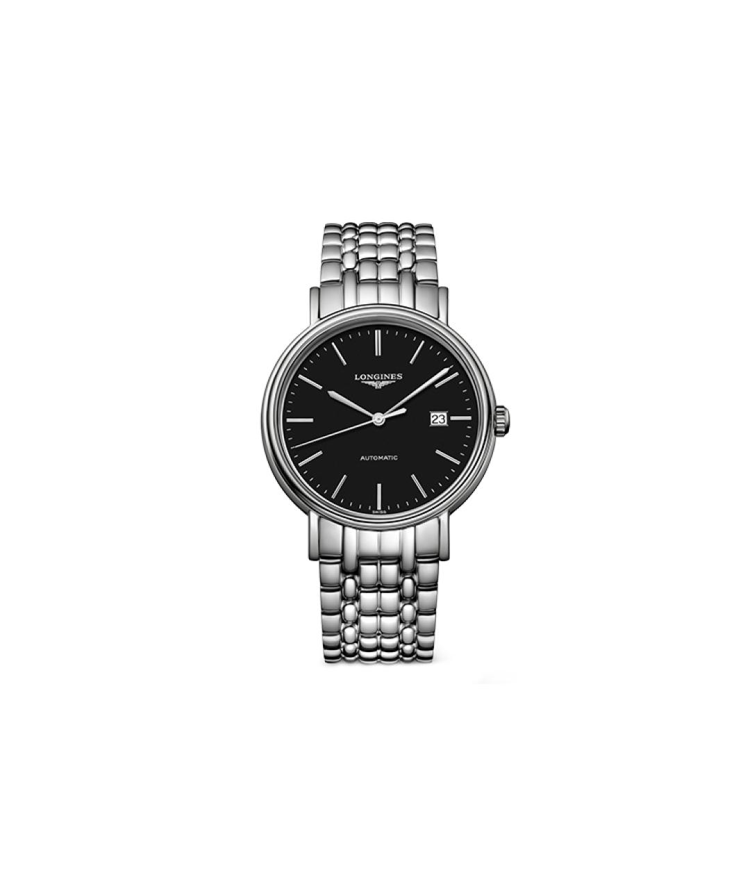 LONGINES Черные часы, фото 1