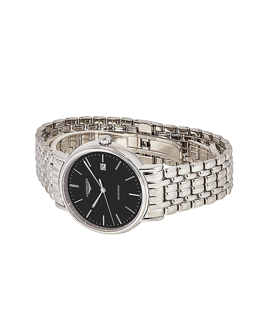 LONGINES Черные часы, фото 2