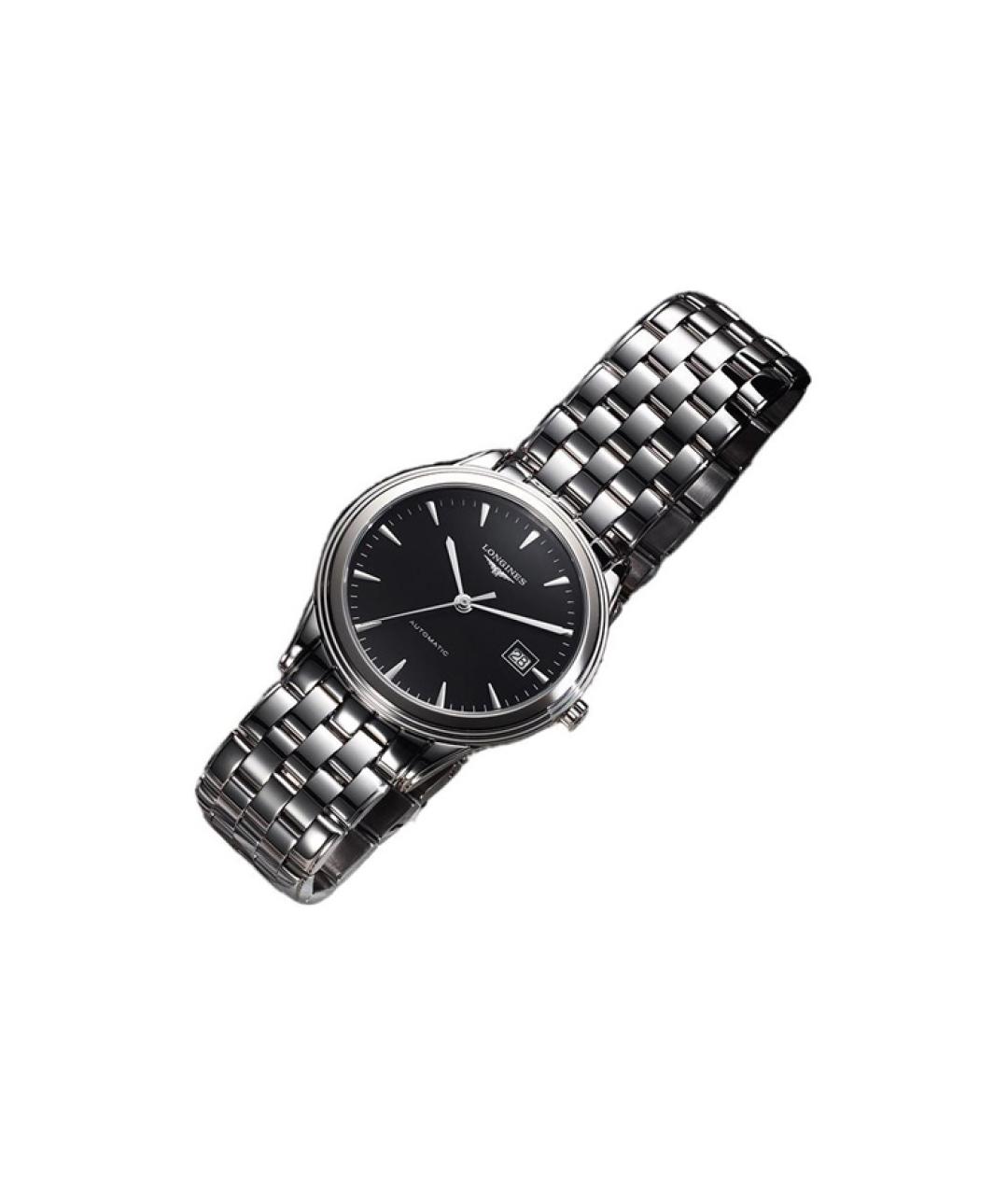 LONGINES Серебряные стальные часы, фото 2