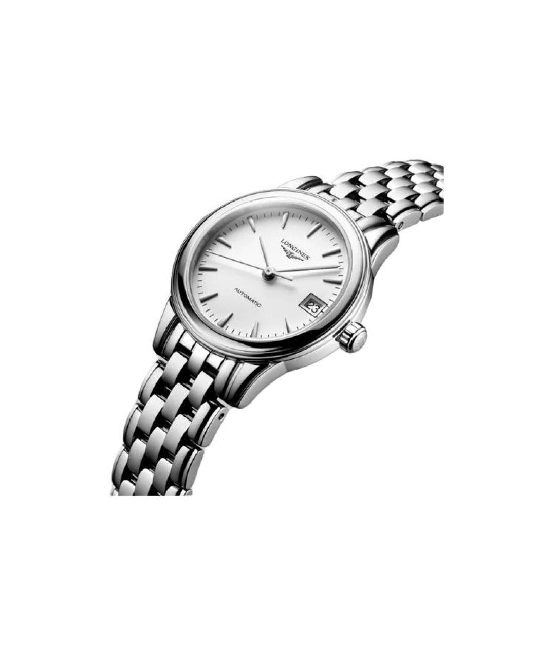 LONGINES Белые часы, фото 2
