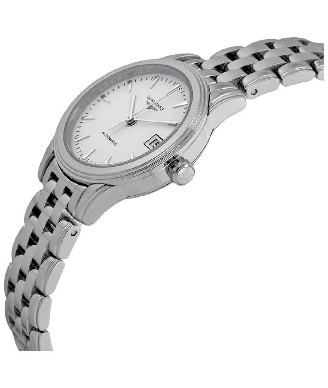 LONGINES Белые часы, фото 5