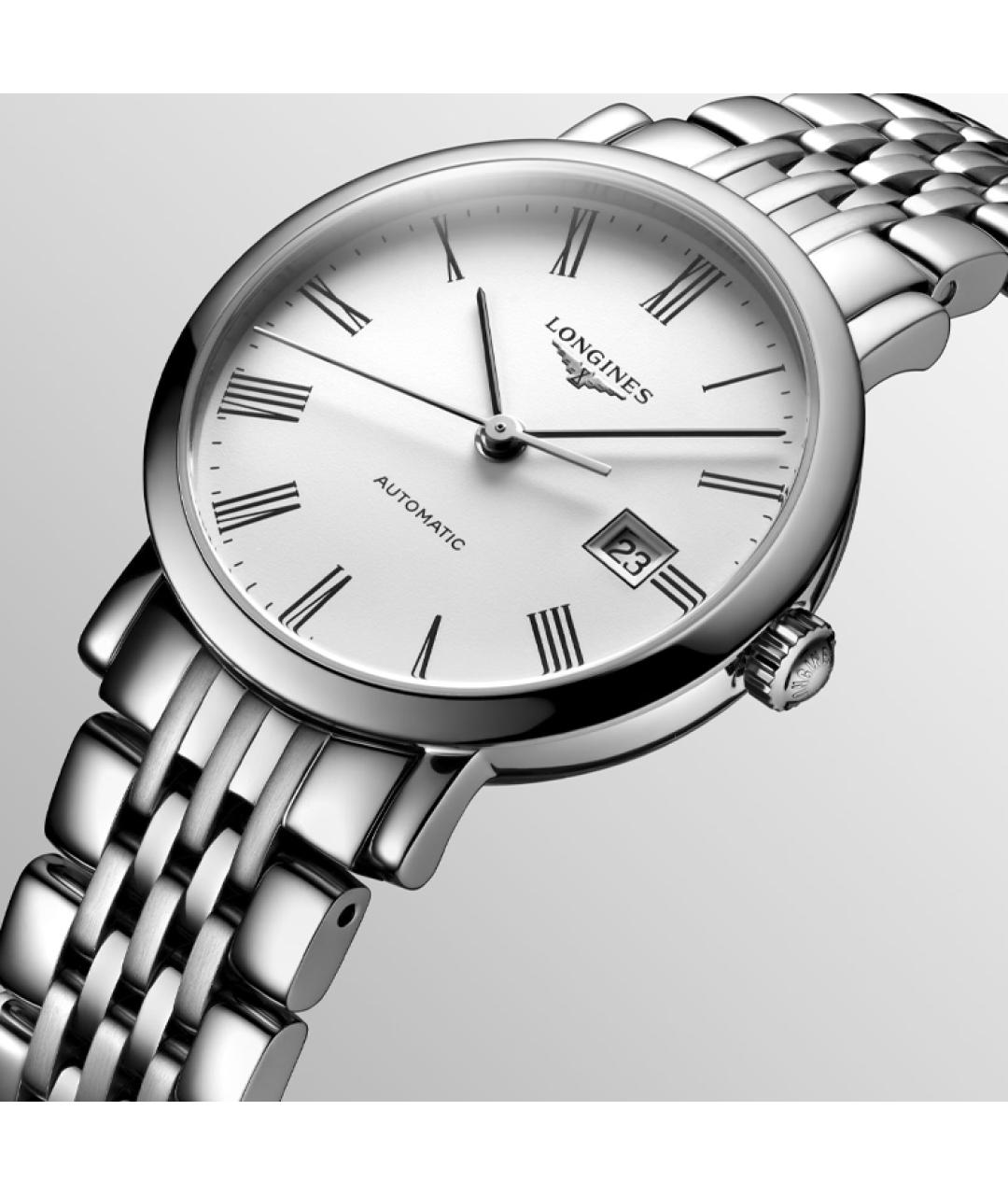 LONGINES Серебряные часы, фото 5