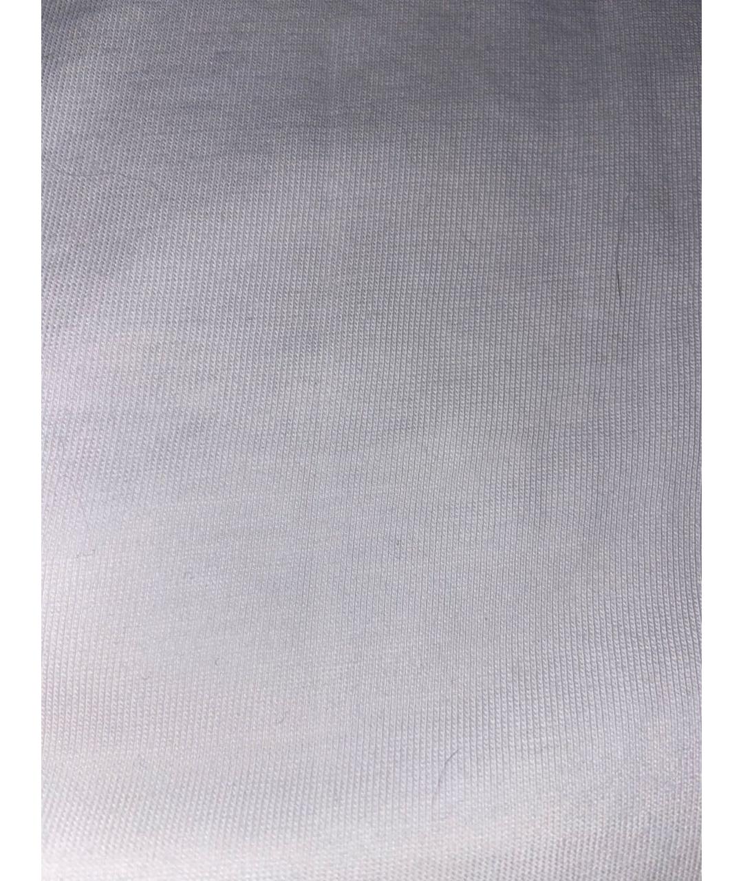 JOHN RICHMOND Белая хлопковая футболка, фото 4