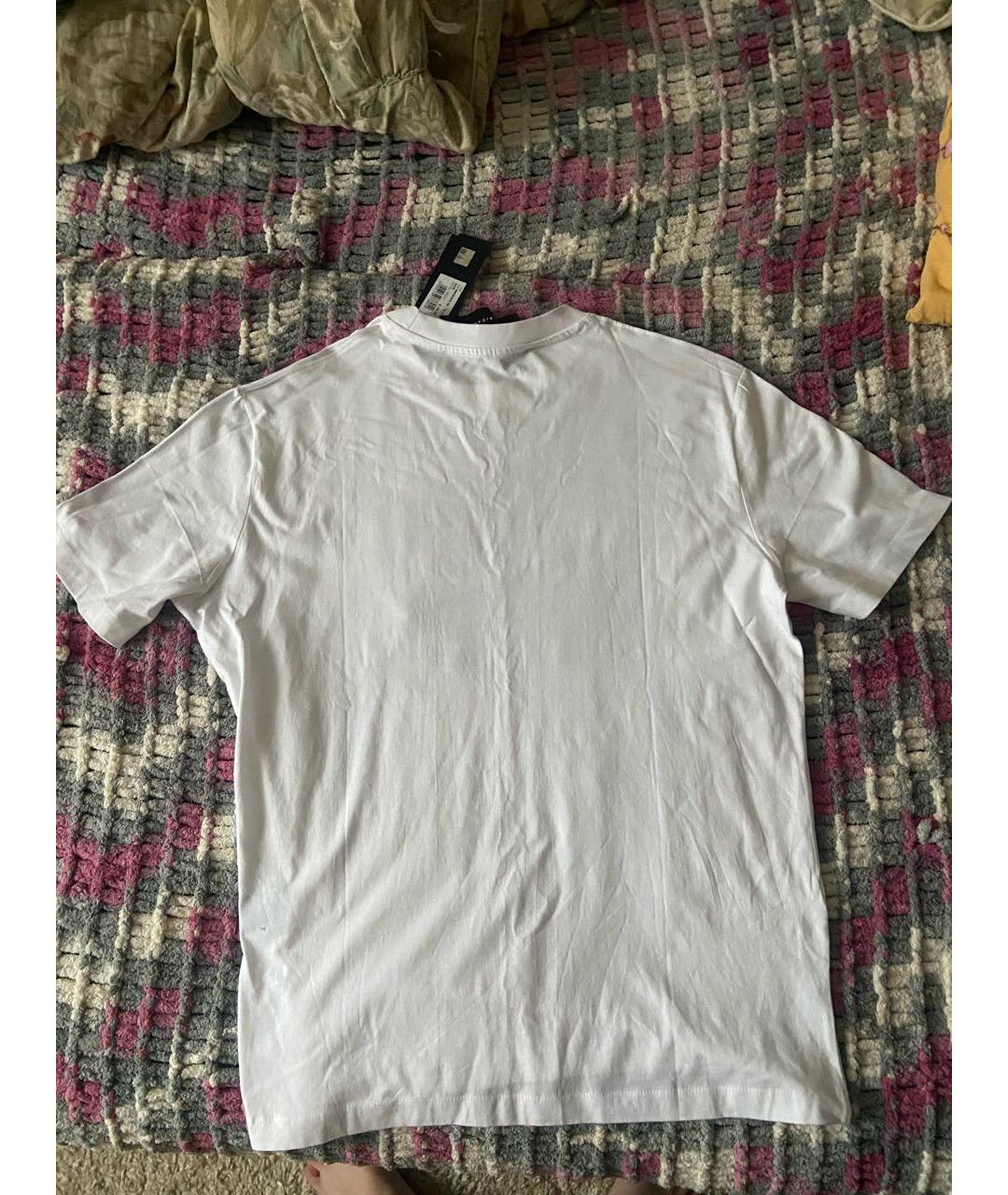 JOHN RICHMOND Белая хлопковая футболка, фото 2