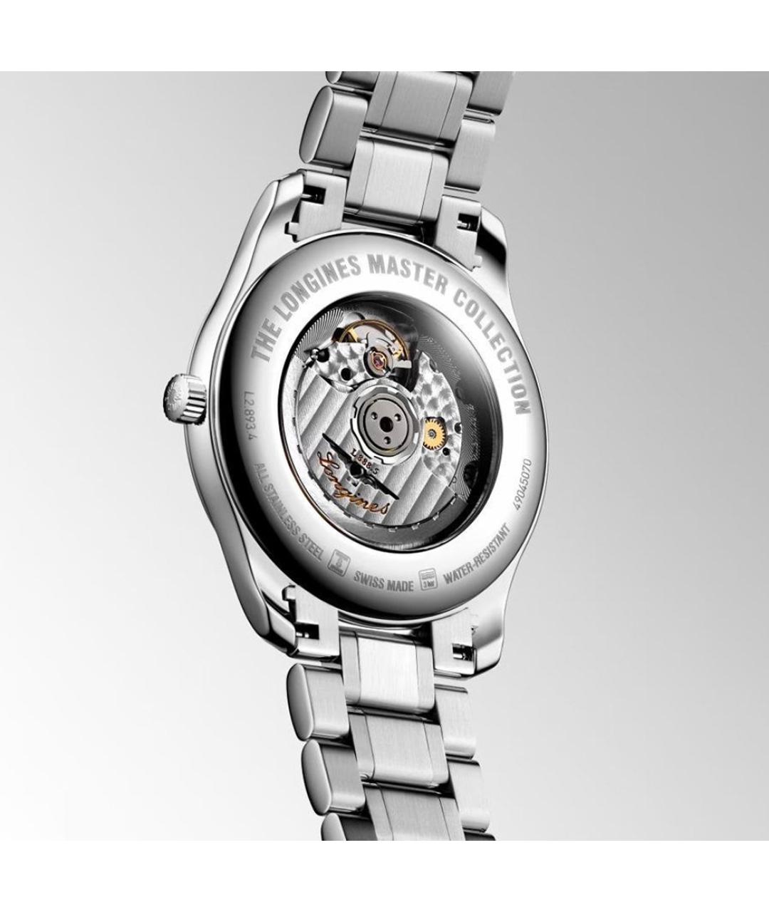 LONGINES Черные часы, фото 5