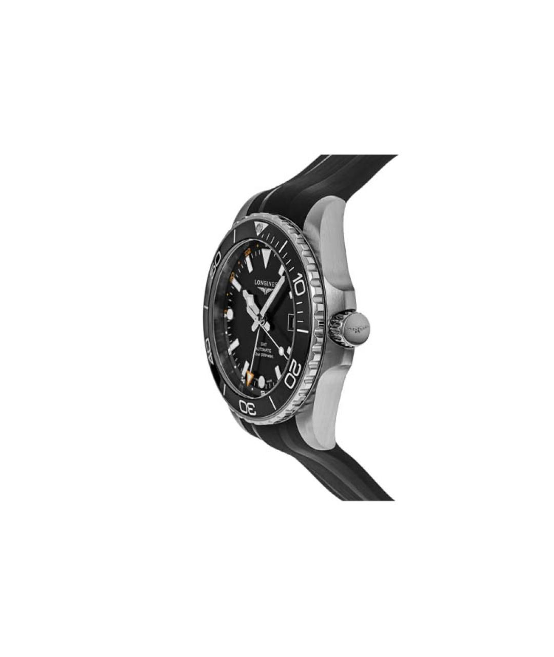 LONGINES Черные стальные часы, фото 2