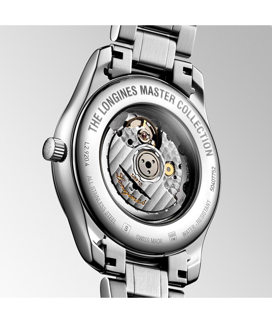 LONGINES Синие часы, фото 4