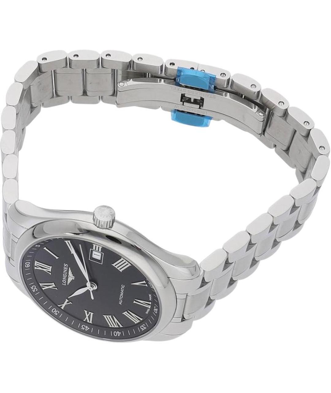 LONGINES Черные часы, фото 3