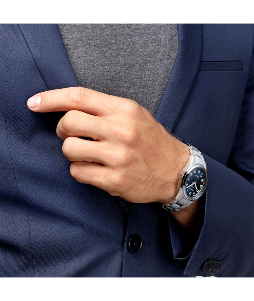 LONGINES Синие часы, фото 5