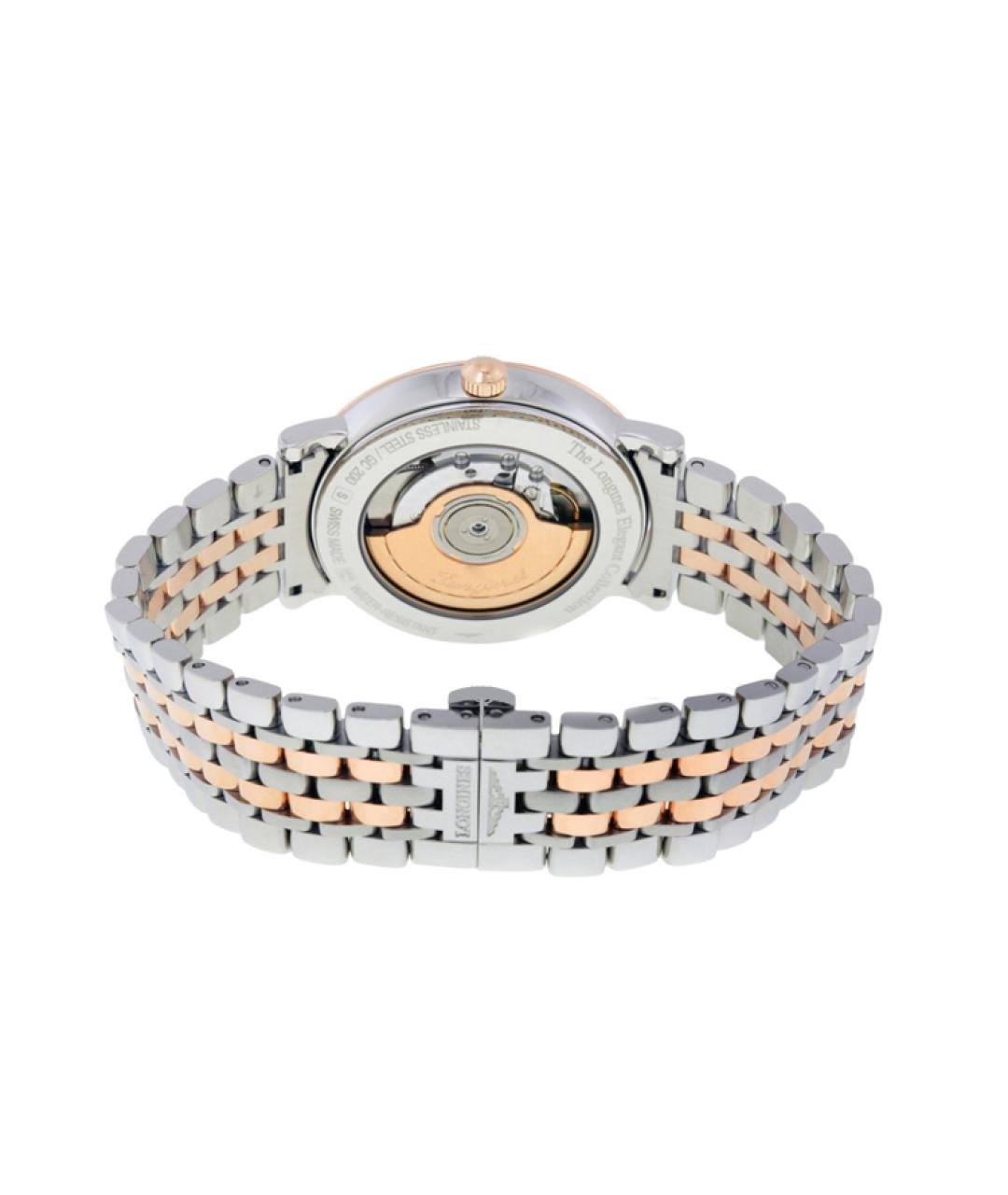 LONGINES Белые часы из розового золота, фото 2