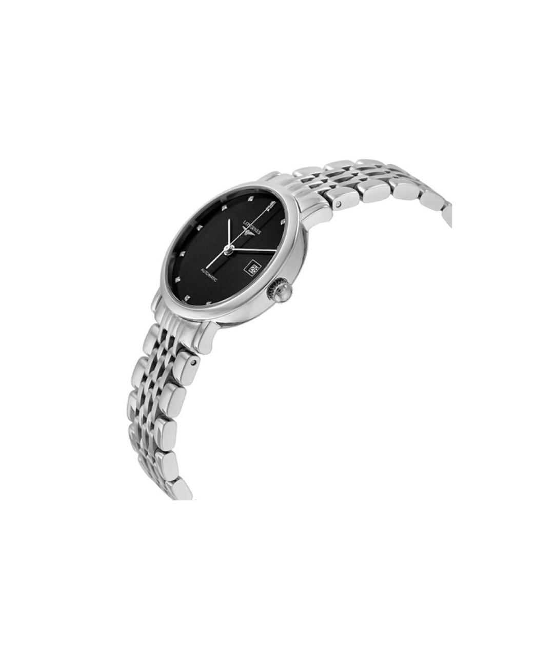 LONGINES Черные часы, фото 2