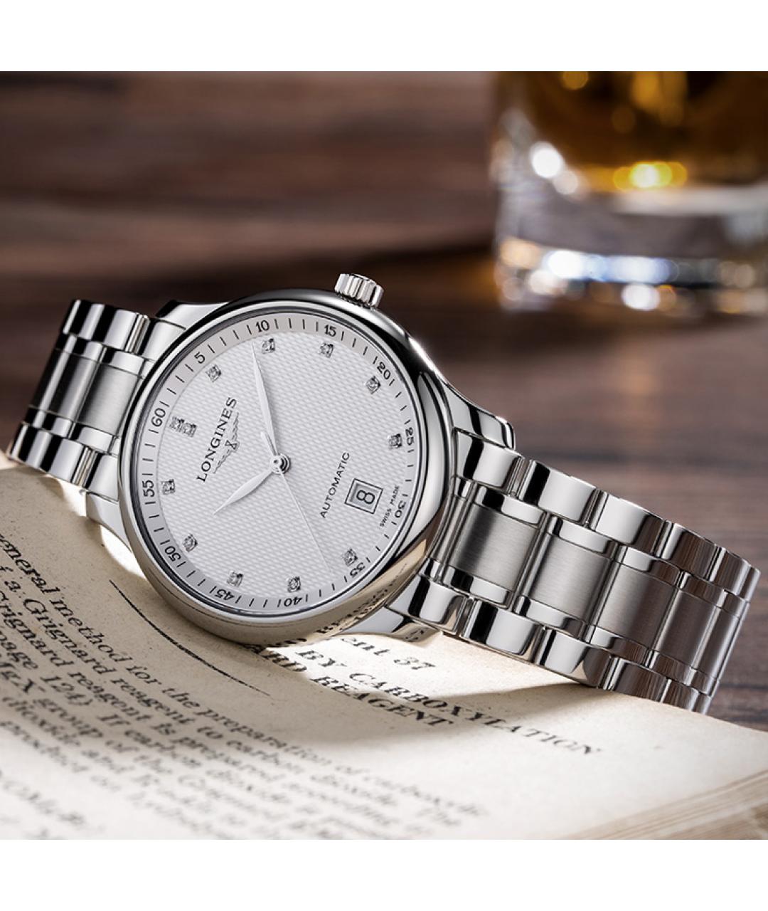 LONGINES Серебряные часы, фото 4