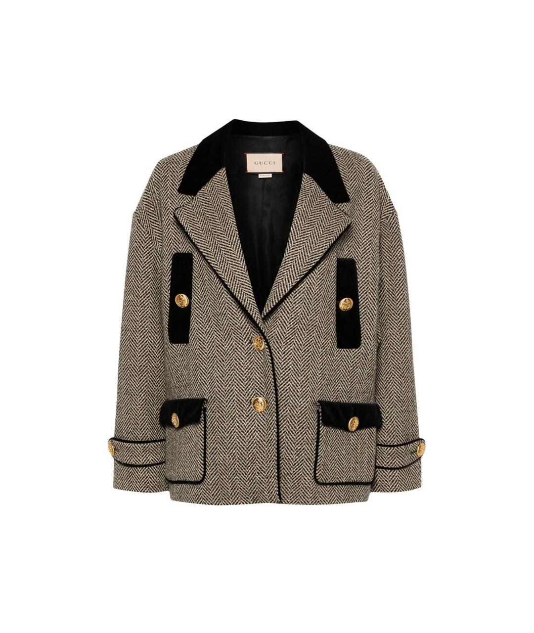 GUCCI Желтое пальто, фото 5