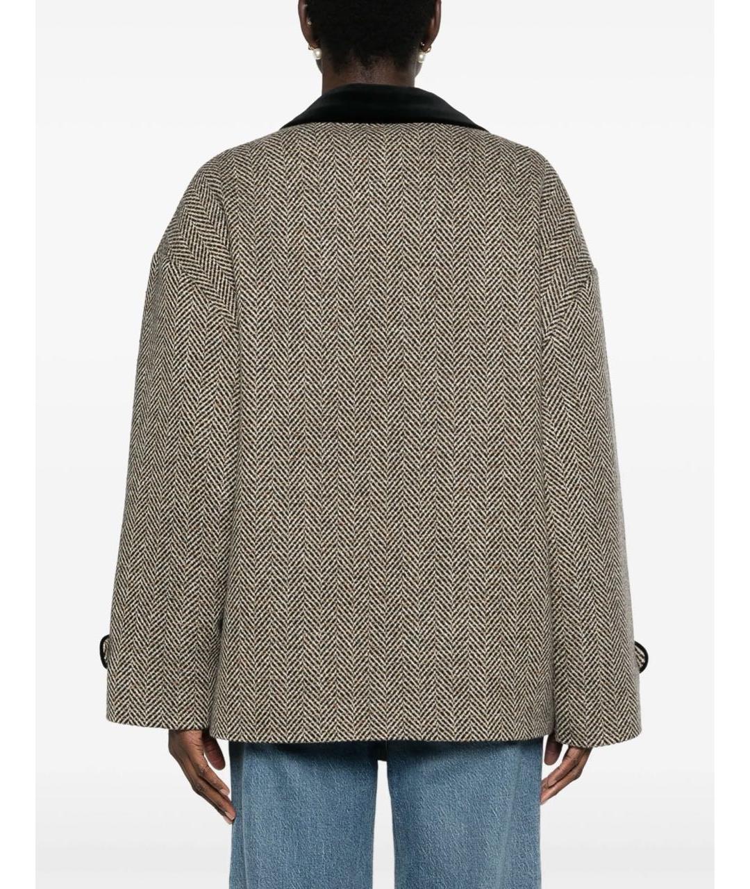 GUCCI Желтое пальто, фото 2