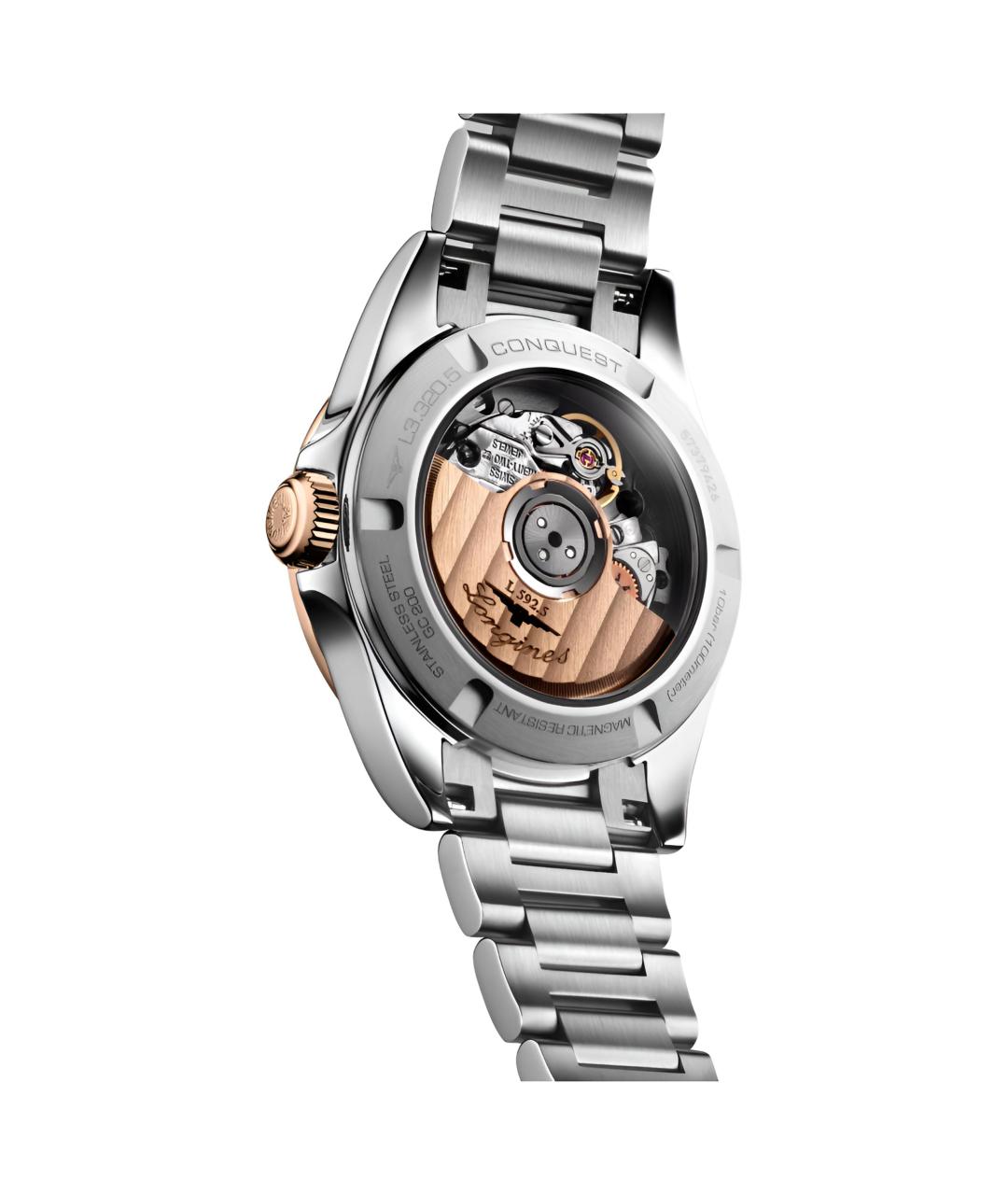 LONGINES Зеленые часы, фото 4