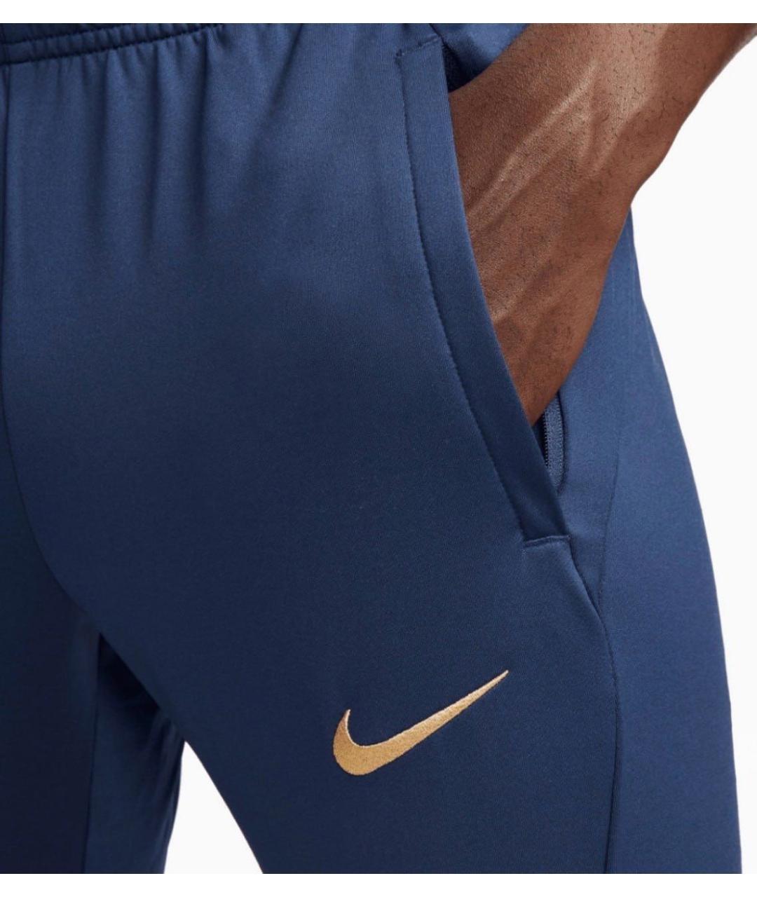 NIKE Синие повседневные брюки, фото 7