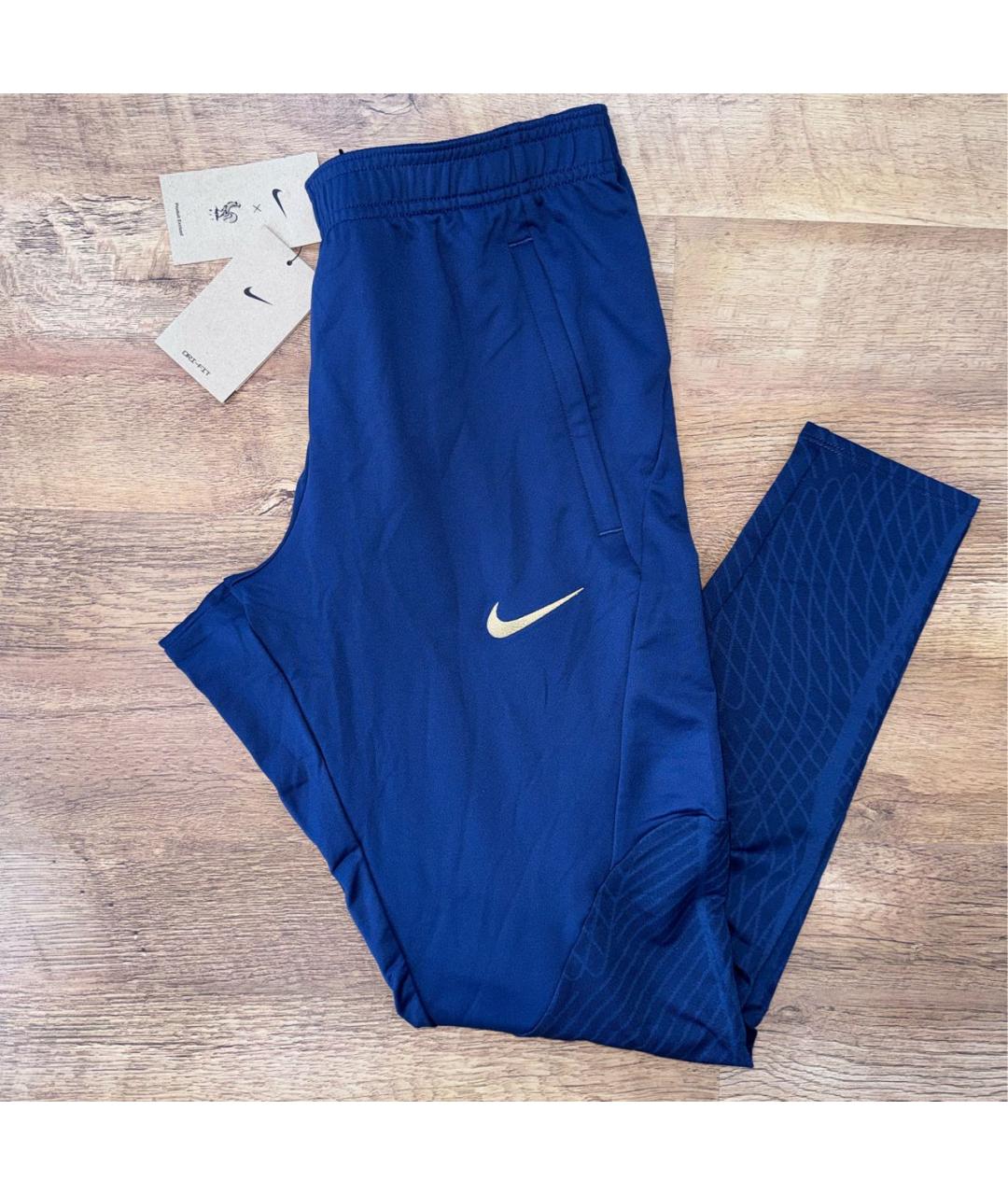 NIKE Синие повседневные брюки, фото 4