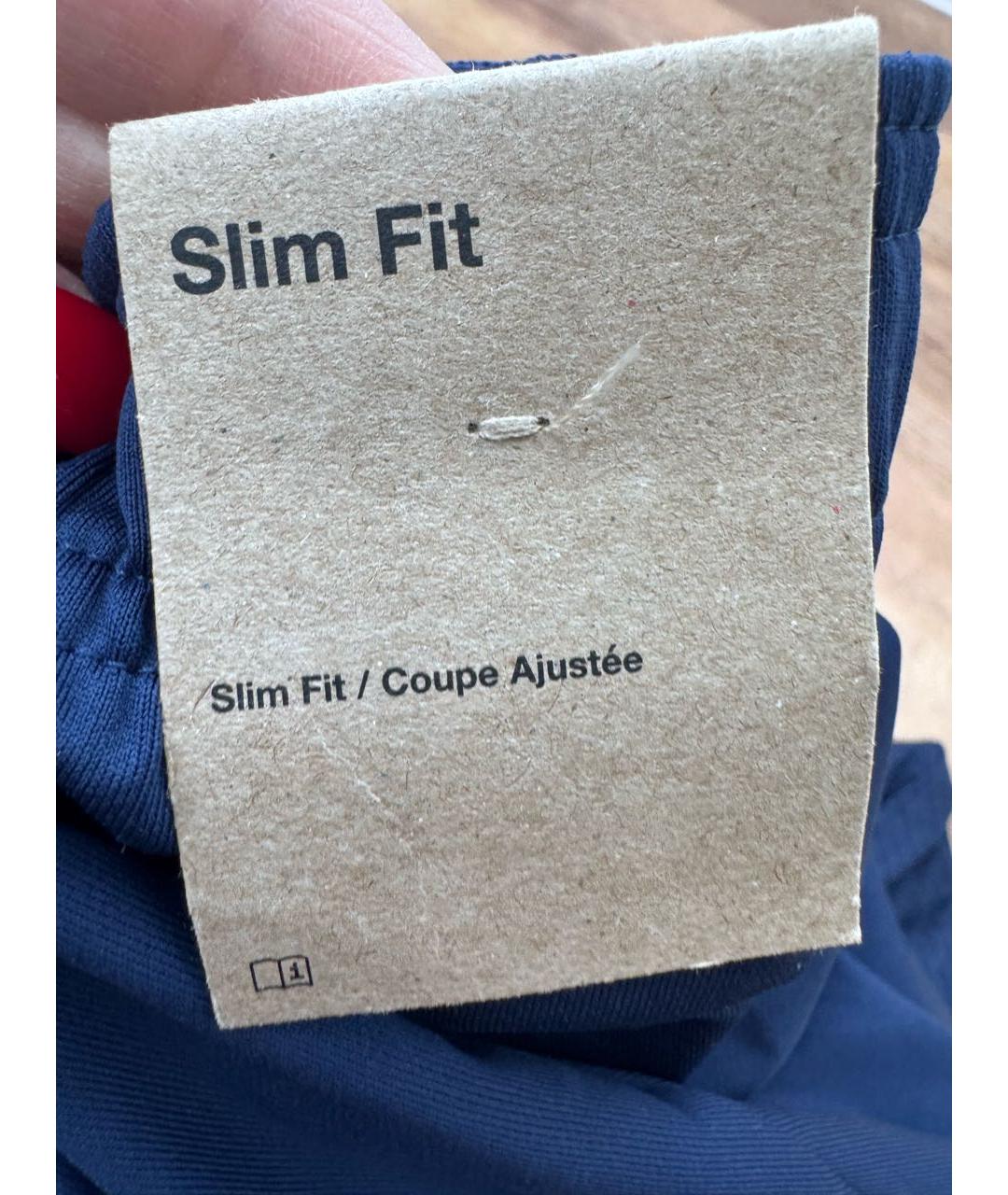 NIKE Синие повседневные брюки, фото 5