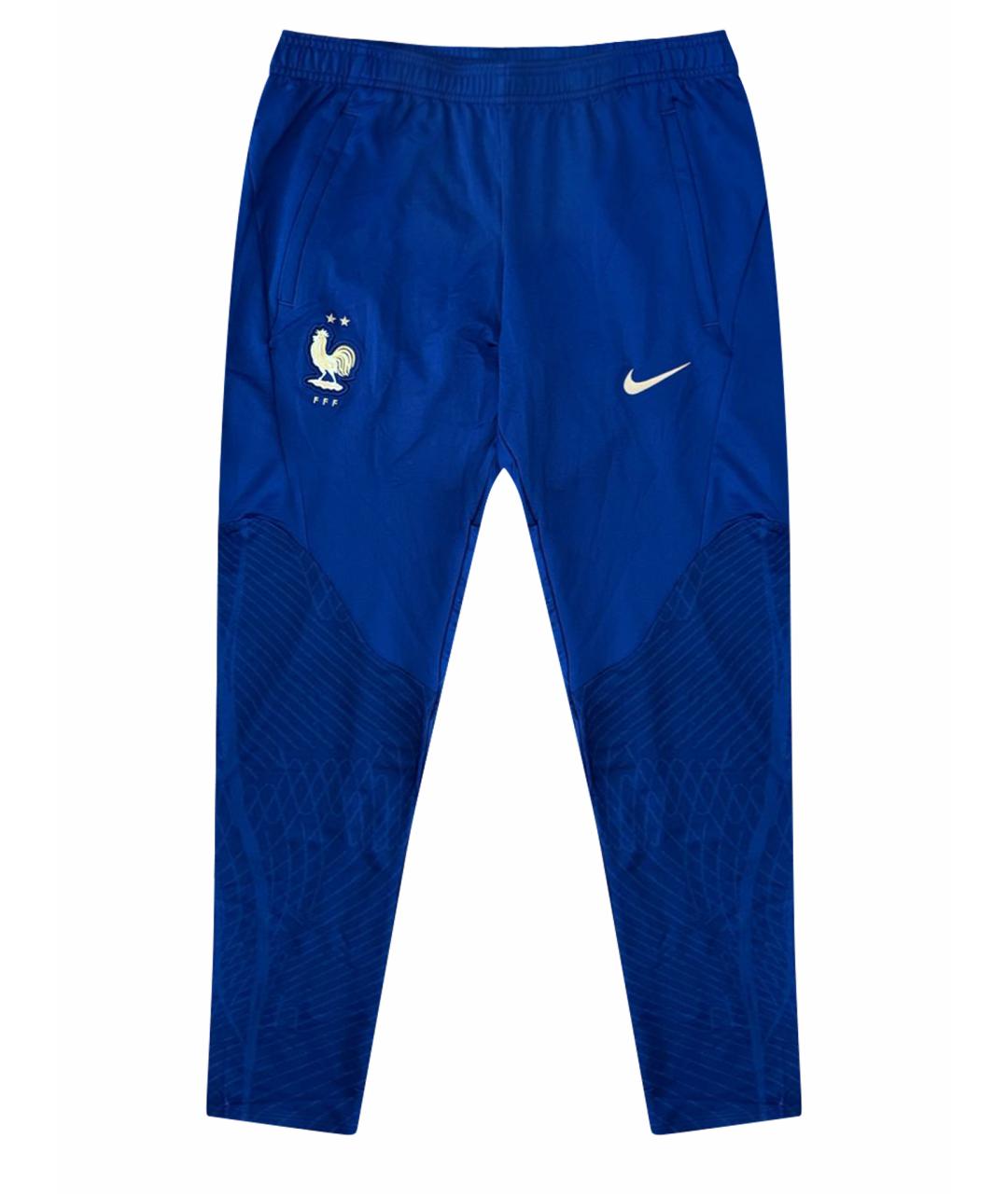 NIKE Синие повседневные брюки, фото 1