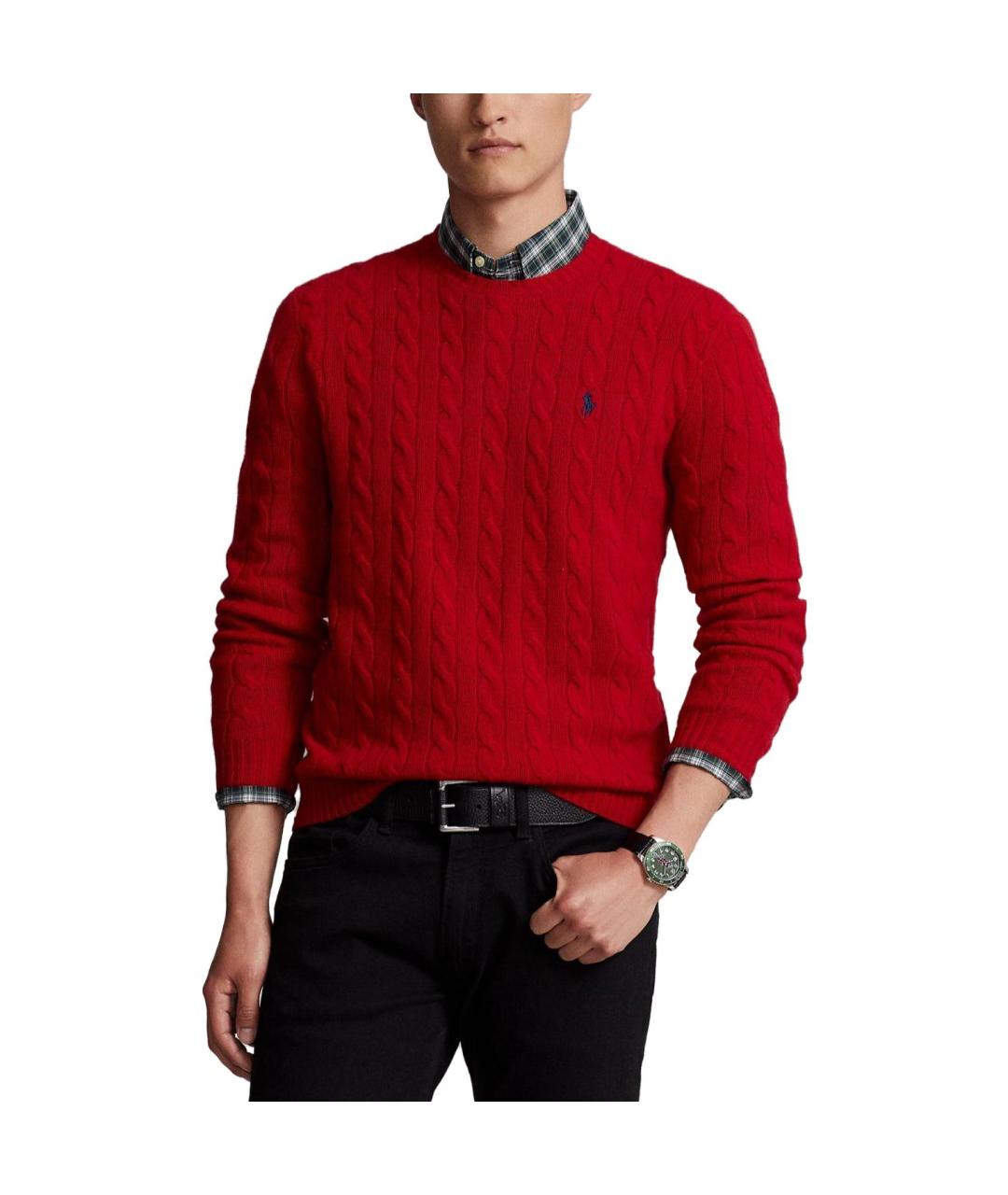 POLO RALPH LAUREN Красный джемпер / свитер, фото 5