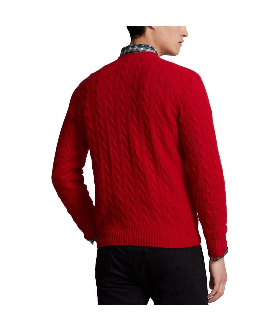 POLO RALPH LAUREN Красный джемпер / свитер, фото 4