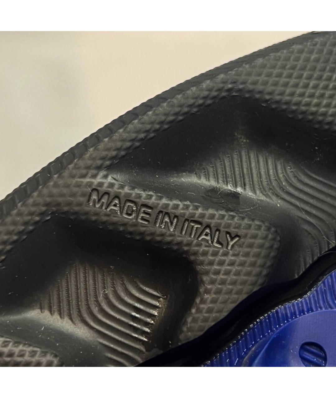 BURBERRY Черные низкие кроссовки / кеды, фото 4