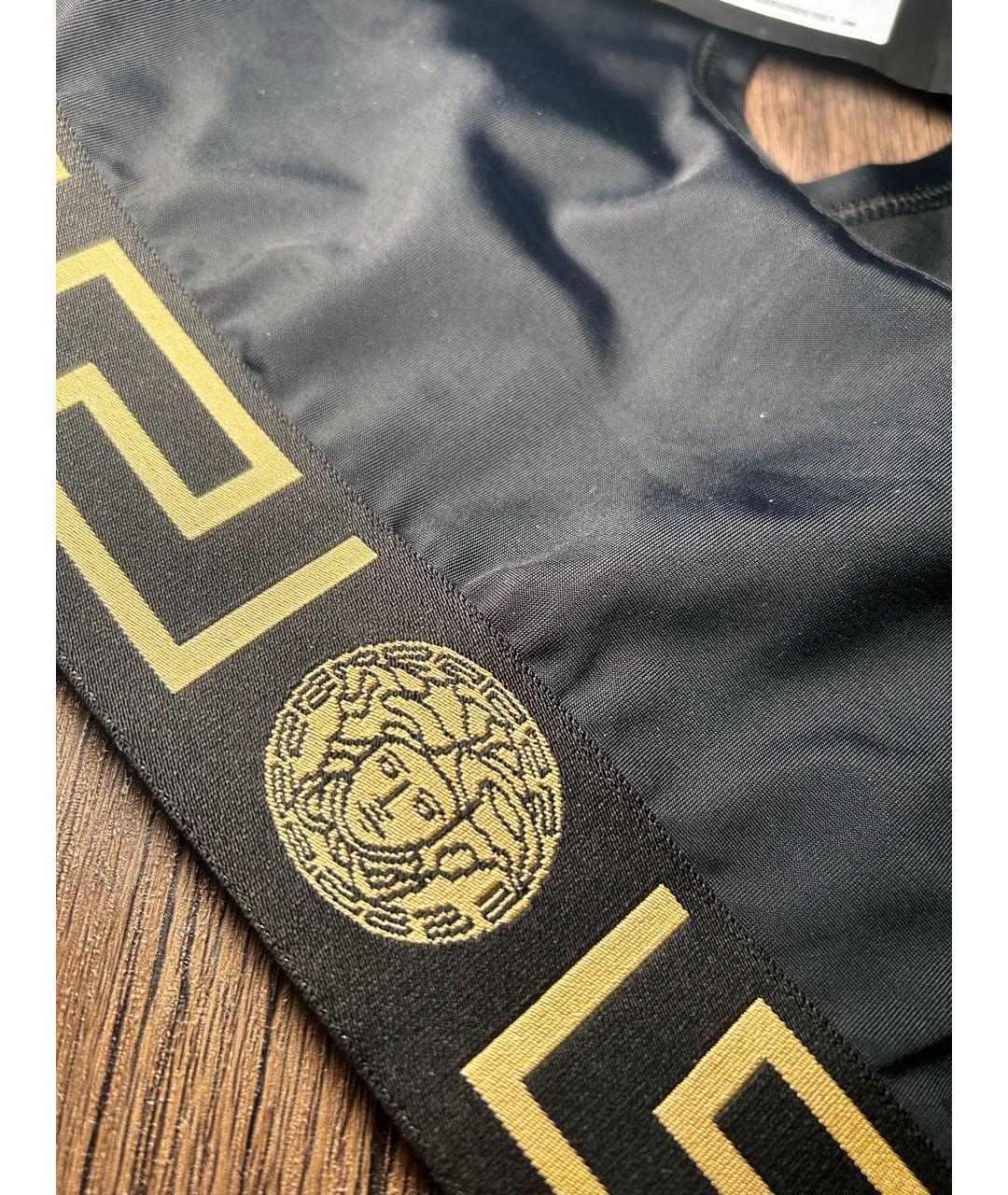 VERSACE Черная майка, фото 4