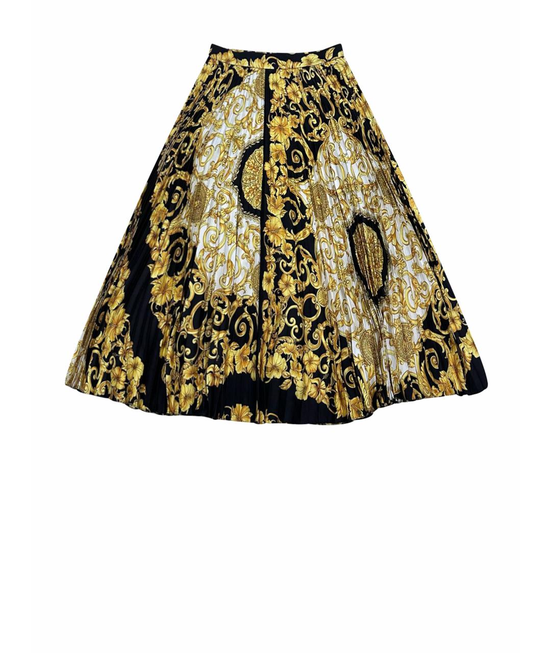VERSACE Мульти юбка миди, фото 1