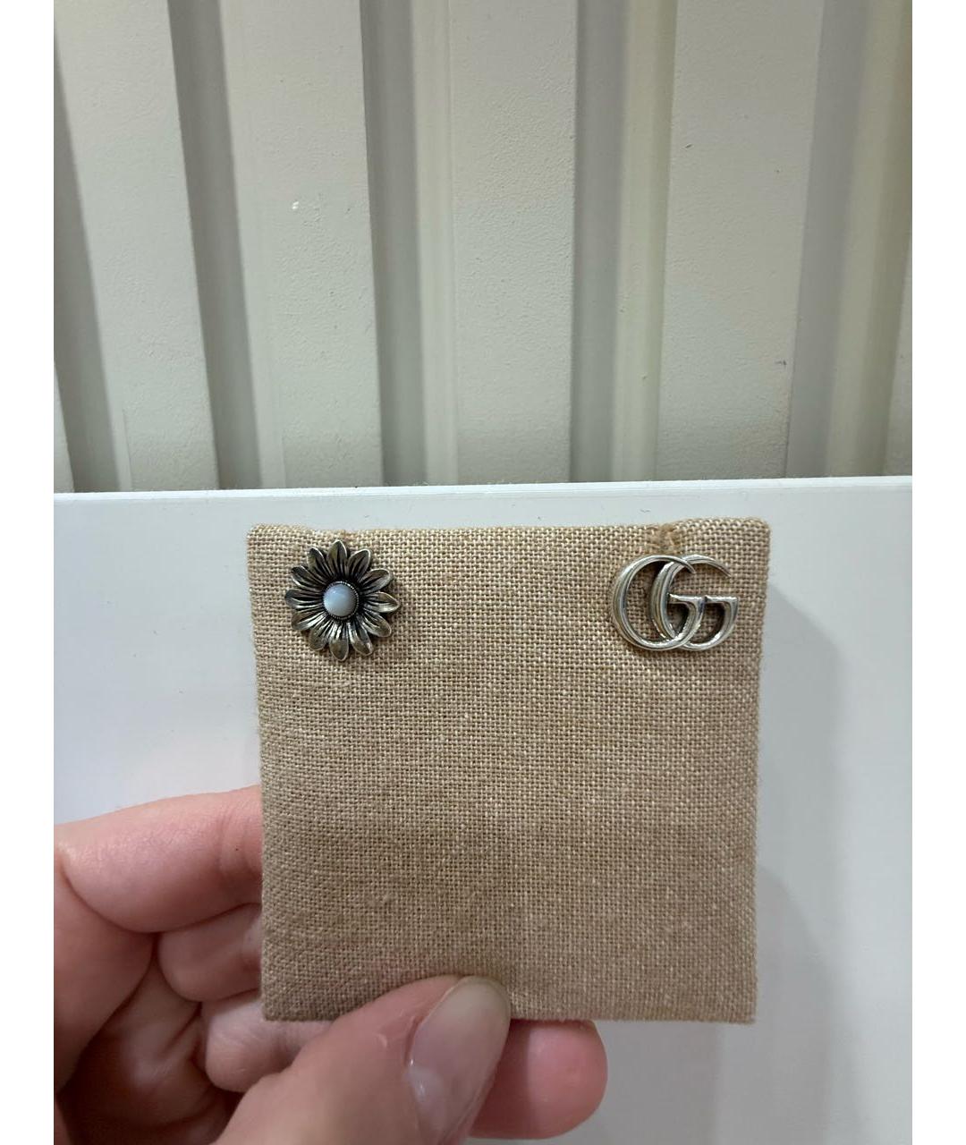 GUCCI Серебряные серебряные серьги, фото 7